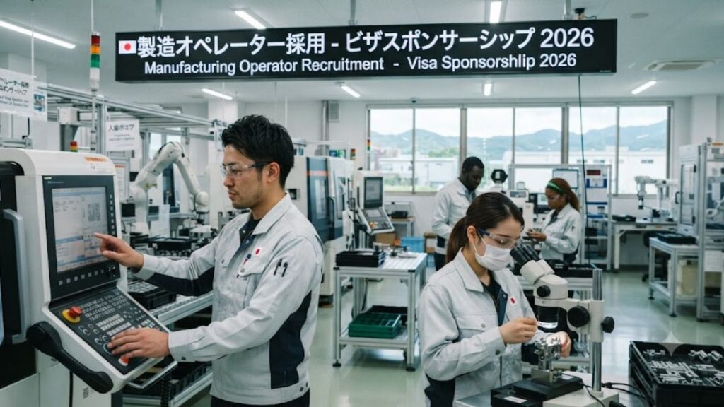 Manufacturing Operator Jobs in Japan