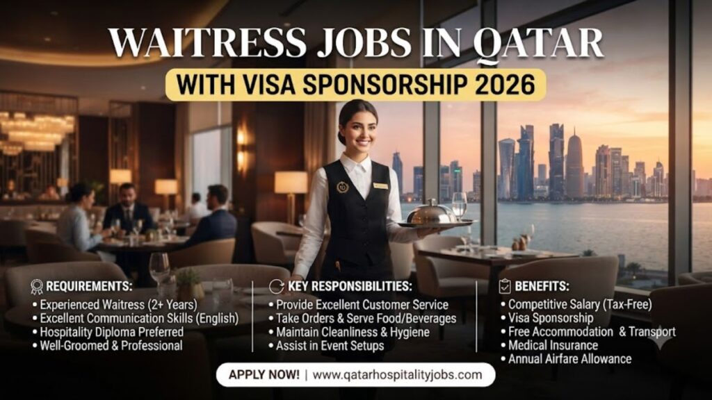 waitress Jobs in Qatar