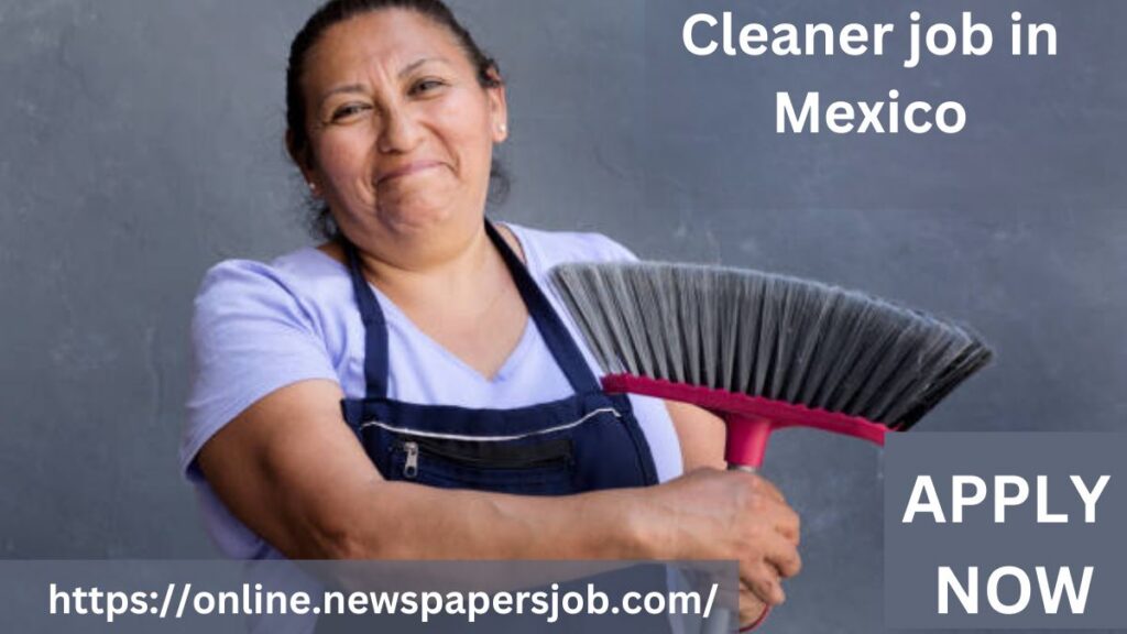 Cleaner job in Mexico
