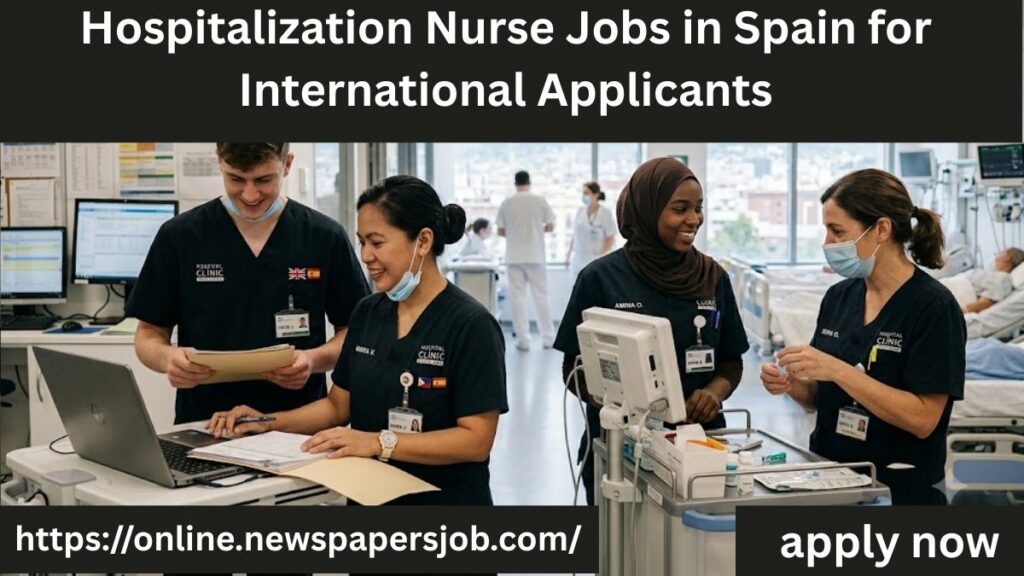Hospitalization Nurse Jobs in Spain