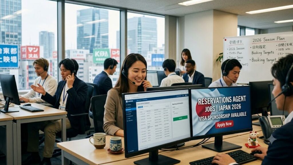 Reservations Agent Jobs in Japan