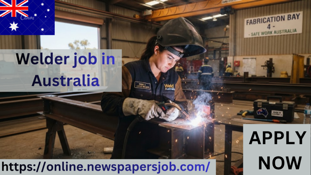 Welder job in Australia